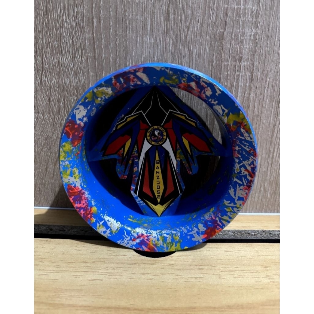 BLADU Layang" Biru Merah Kuning Silver by SANZ JOSE