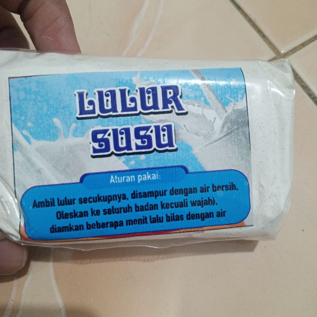 Lulur tradisional lulur susu