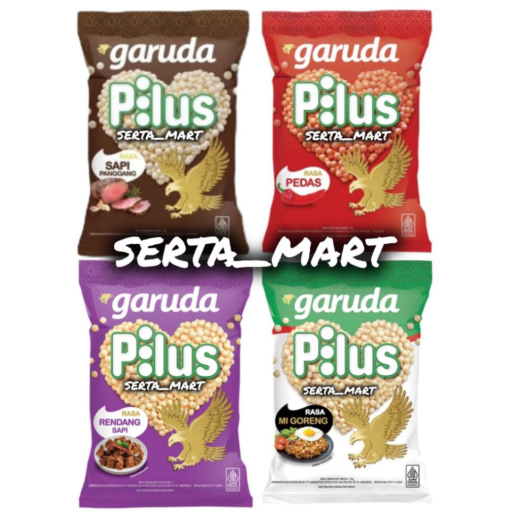 

Kacang Garuda Snack Pilus 80gr Pedas / Mie Goreng / Rendang / Sapi Panggang 80gr - Garuda Pilus