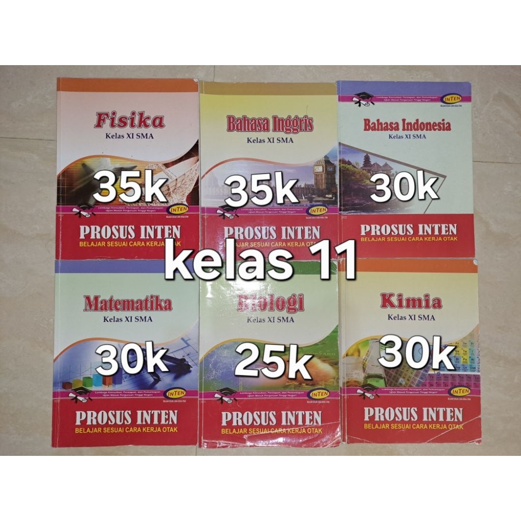 BUKU PRELOVED INTEN KELAS 11