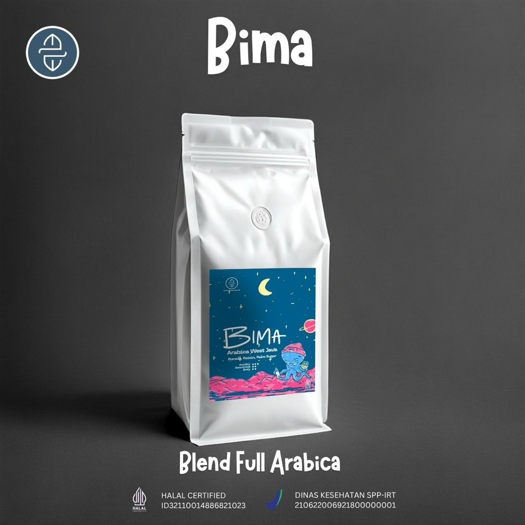 

Biji Kopi Espresso Kaman Full Arabica Blend Bima - 1kg
