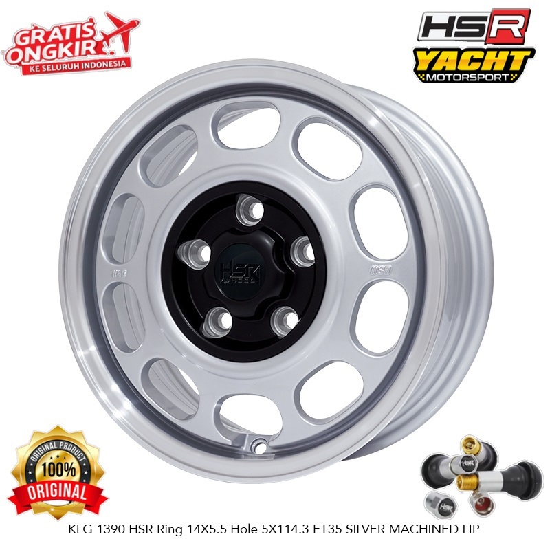 Velg HSR KLG Ring 14 Mobil APV Granmax L300 Gratis Ongkir