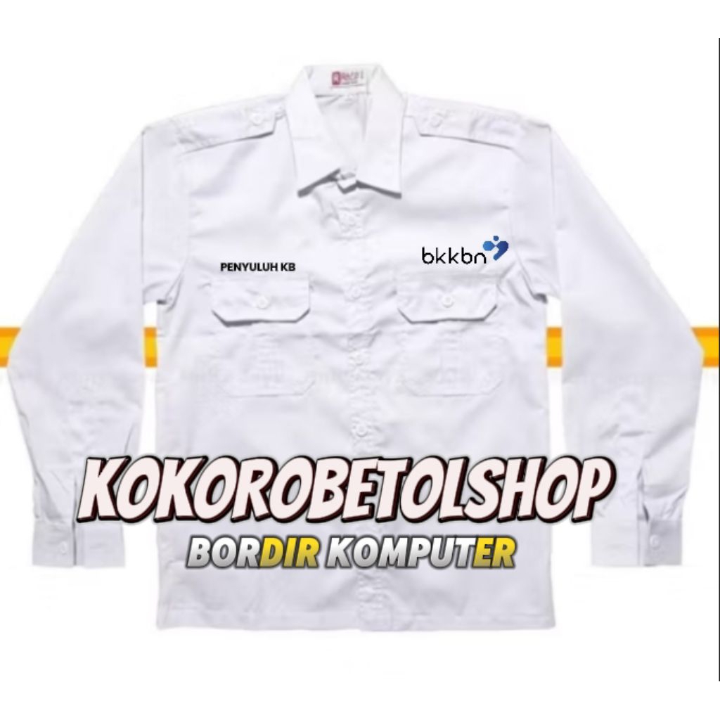KEMEJA BKKBN PENYULUH KB COSTUM BORDIR