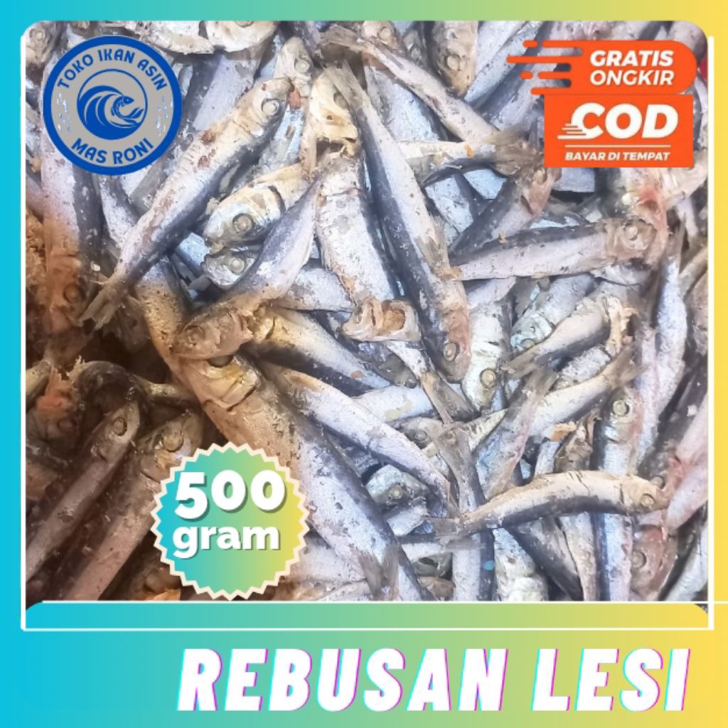 

Ikan Asin Rebusan Lesi 500gram