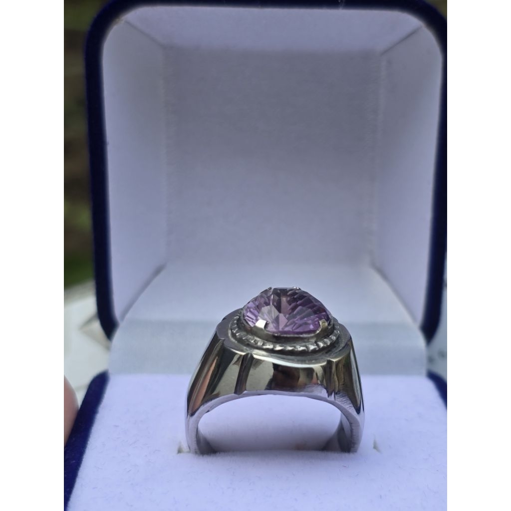 Natural Amethys (Kecubung) + Memo GLI Lab