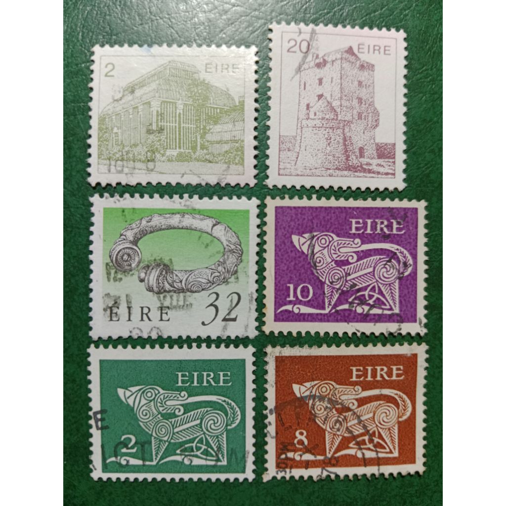 

Prangko Irlandia 6 Pcs Campur USED