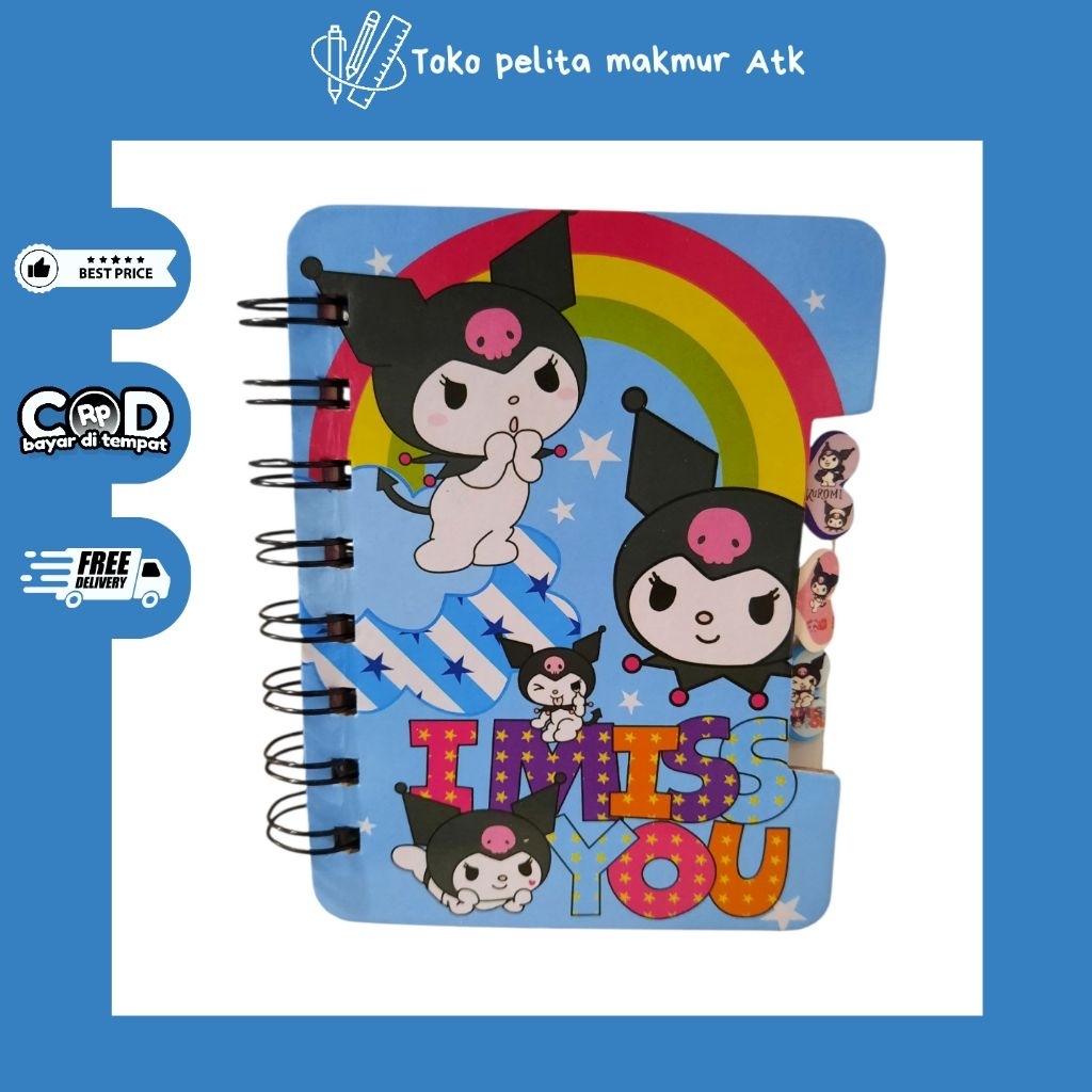 

NOTEBOOK KARAKTER MINI