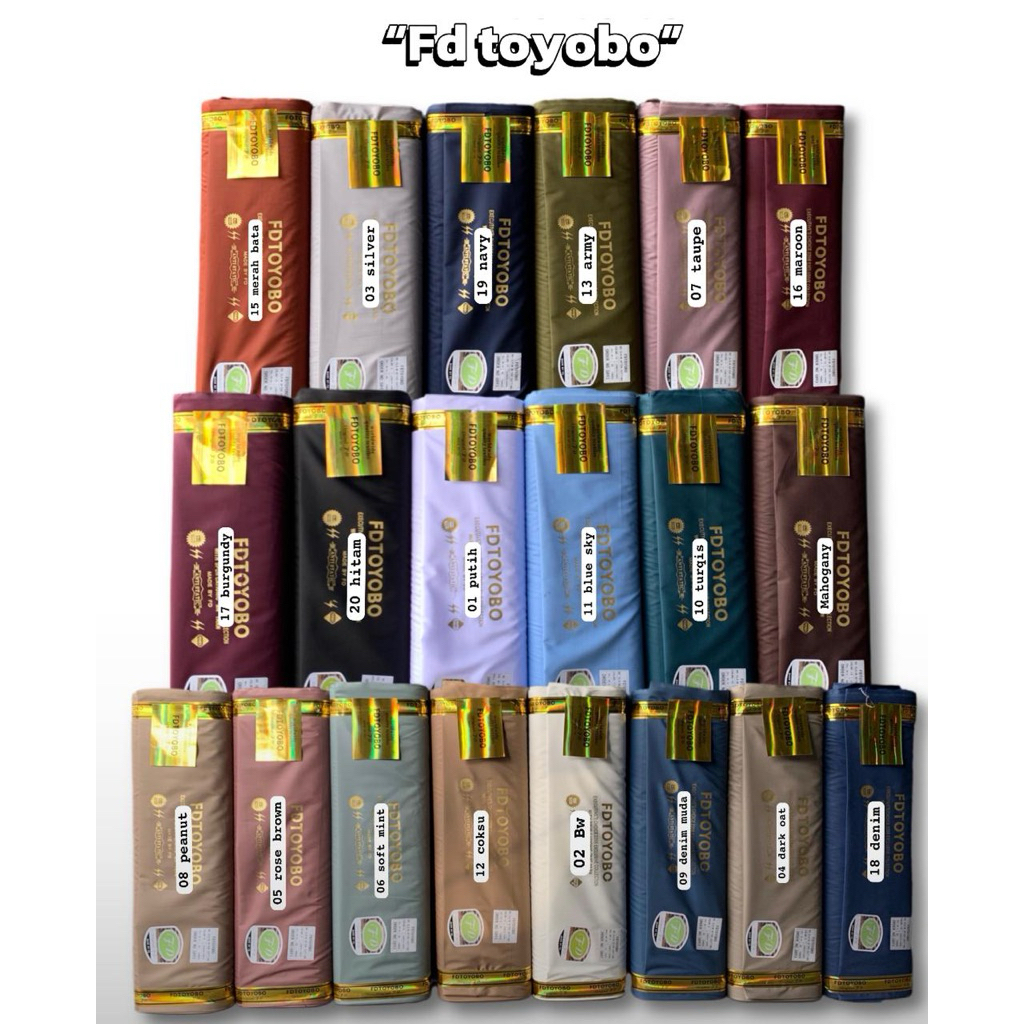 PROMO  1 Roll kain toyobo || FD