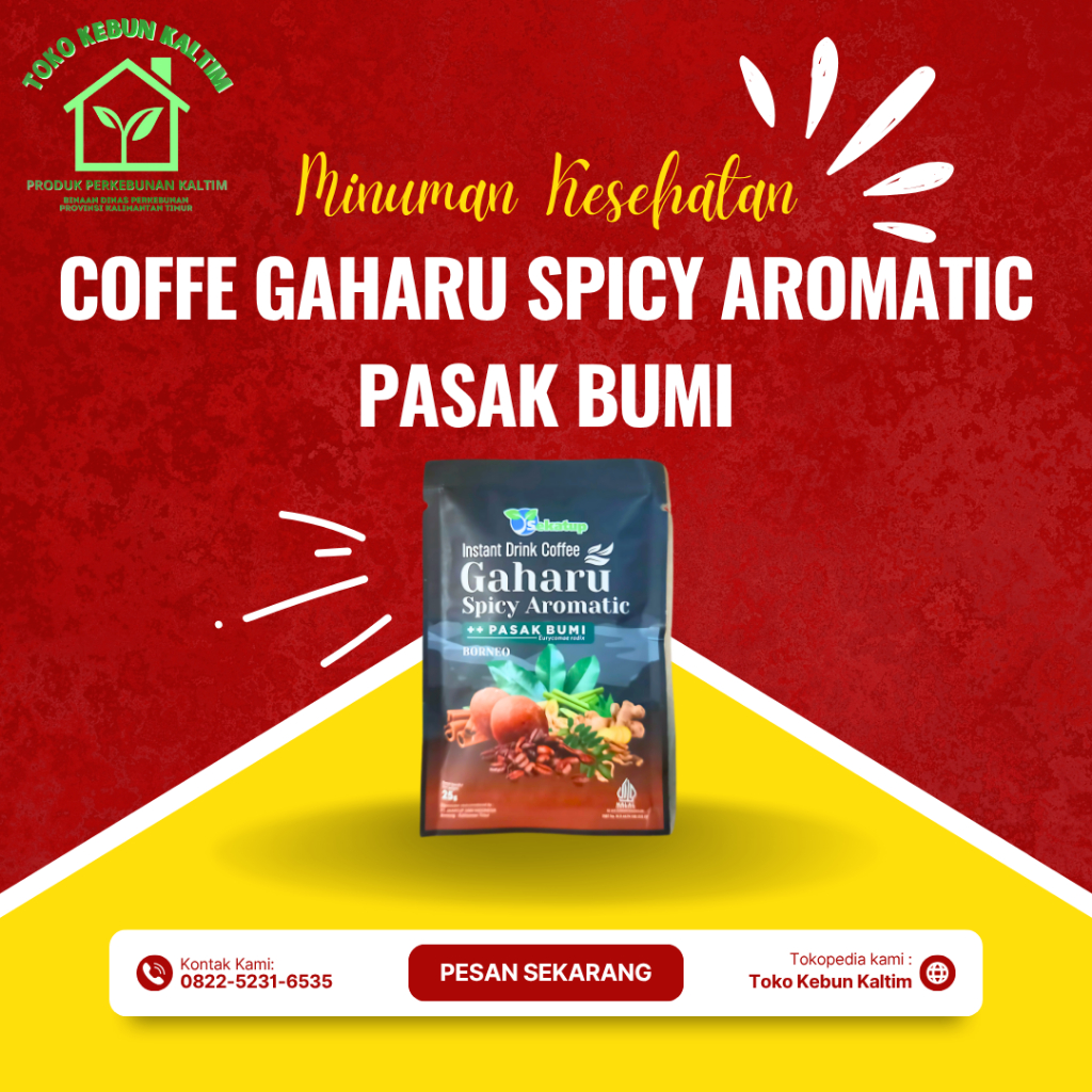 

SEKATUP KOPI GAHARU PASAK BUMI