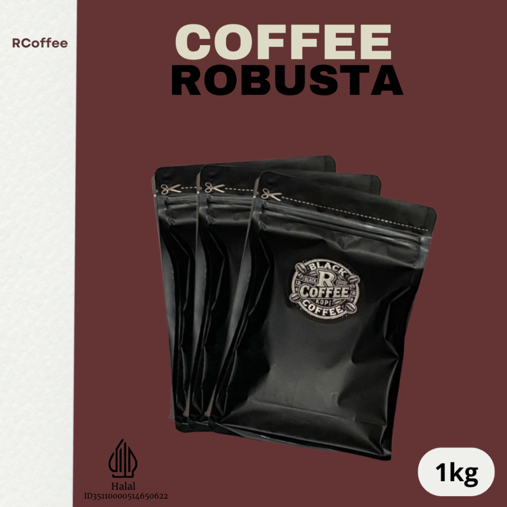 

Racikan Kopi Robusta Dampit 1kg Bubuk Hitam R Coffee Cita Rasa Pahit Nikmat