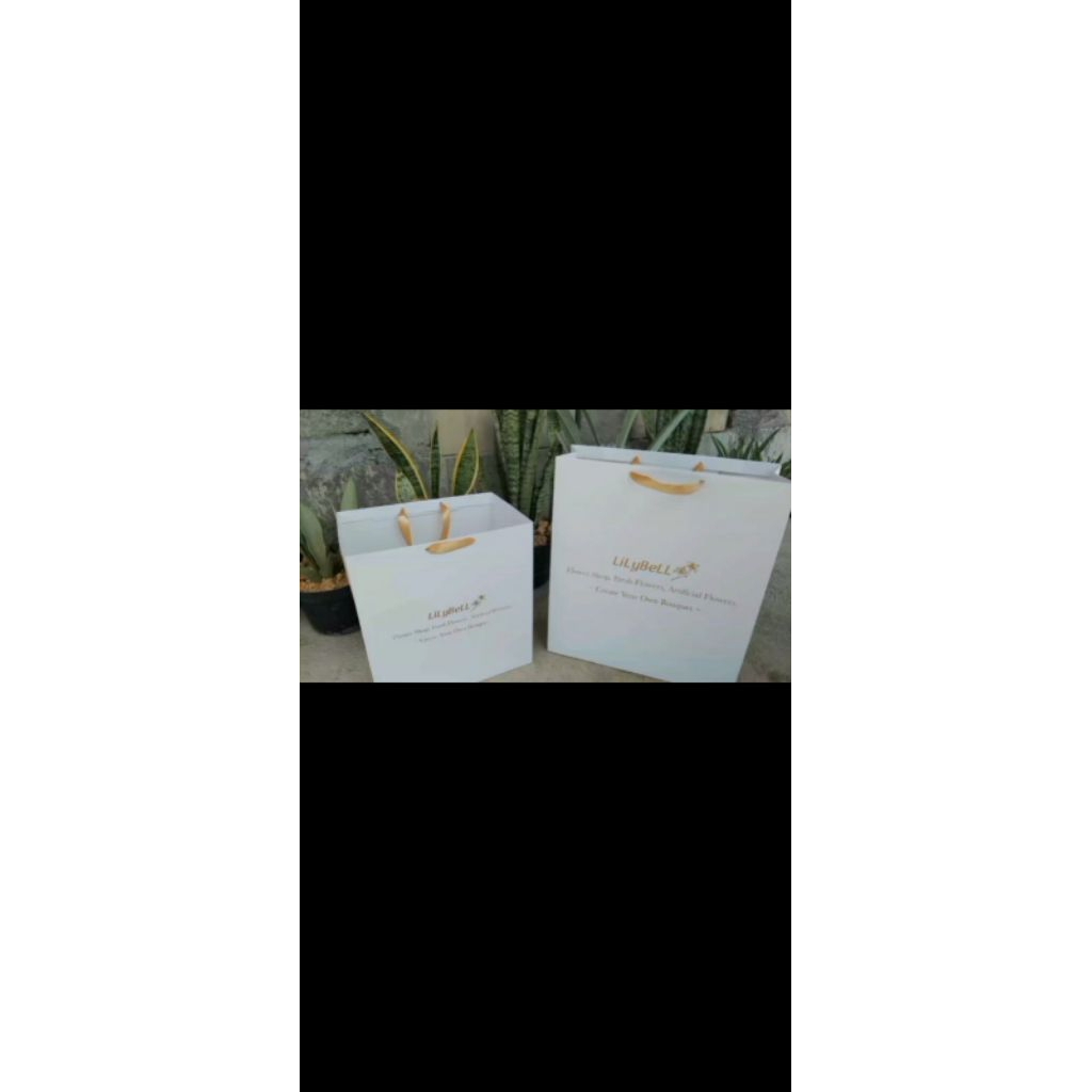 

paper bag custom uk besar & uk kecil