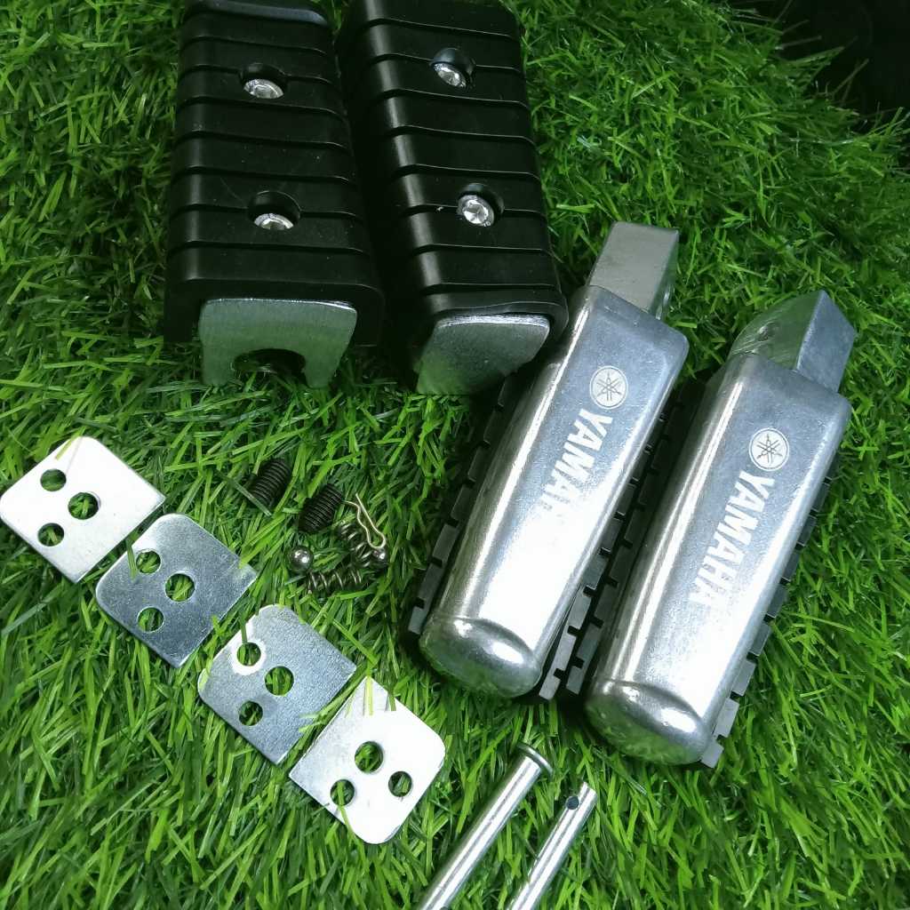 STEP BELAKANG VIRAGO YAMAHA/FOOTSTEP DEPAN BELAKANG RX KING VIRAGO/PIJAKAN KAKI DEPAN BELAKANG RX KI