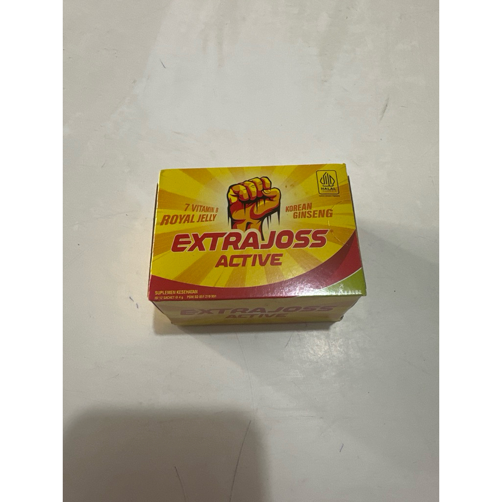 

Extra joss active isi 12