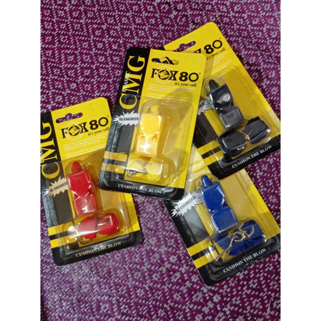 Pluit Olah Raga, Pluit Wasit, Fox Clasic + Tali