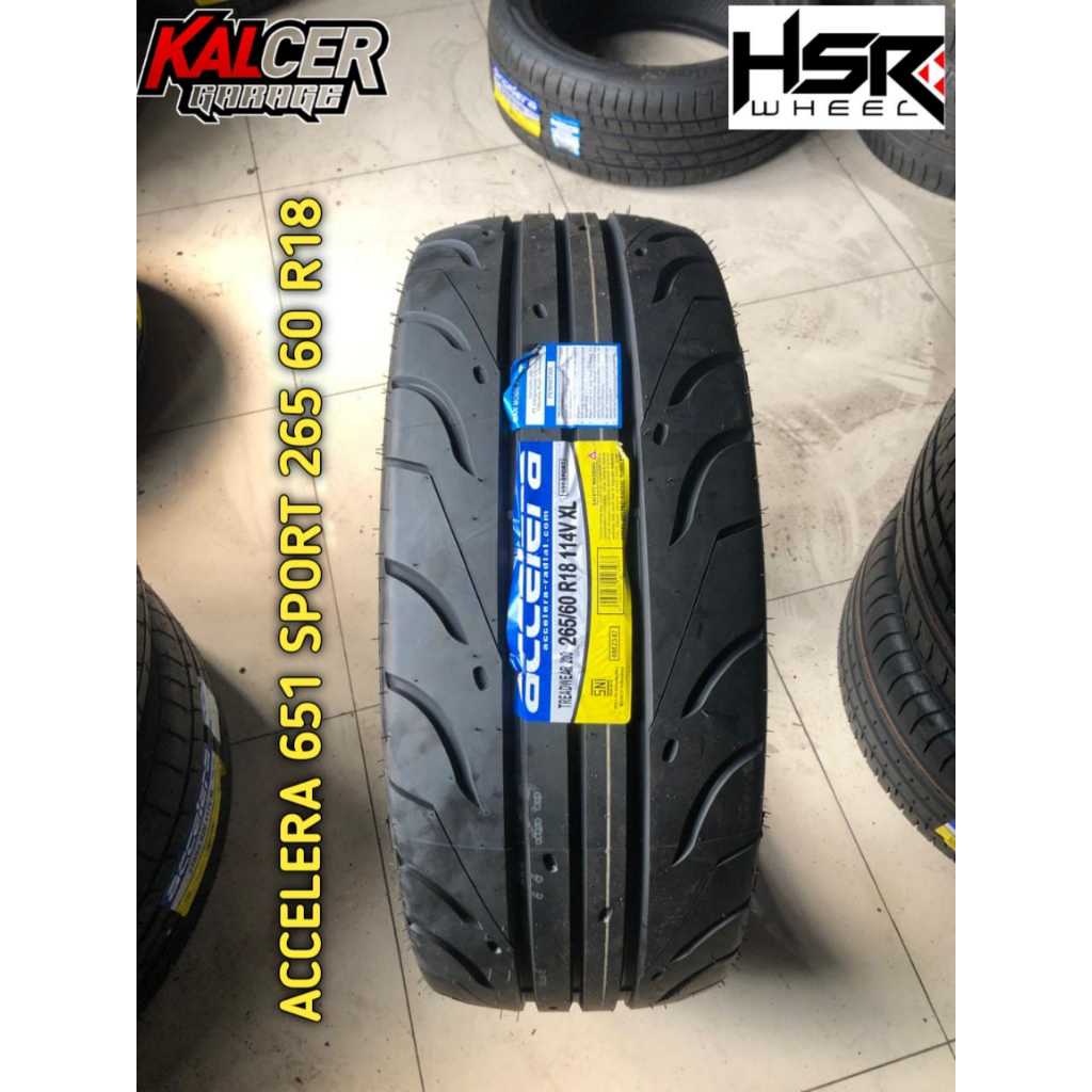 BAN MOBIL ACCELERA 651 SPORT 265 60 R18  BAN MOBIL PAJERO FORTUNER
