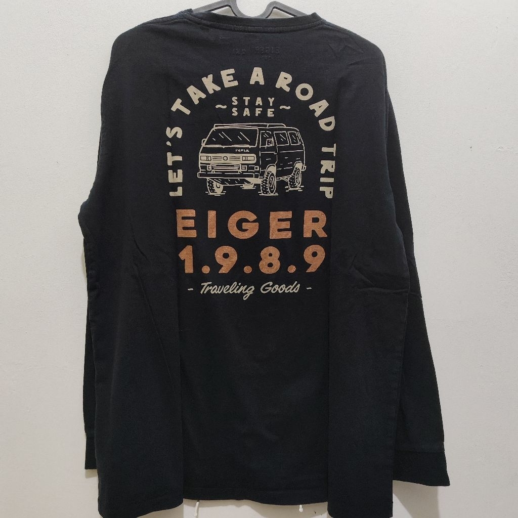 Baju Lengan Panjang Eiger Preloved cowo