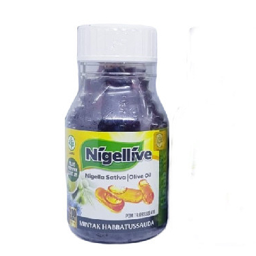 nigellive minyak habbatussauda nigellive 200 Kapsul
