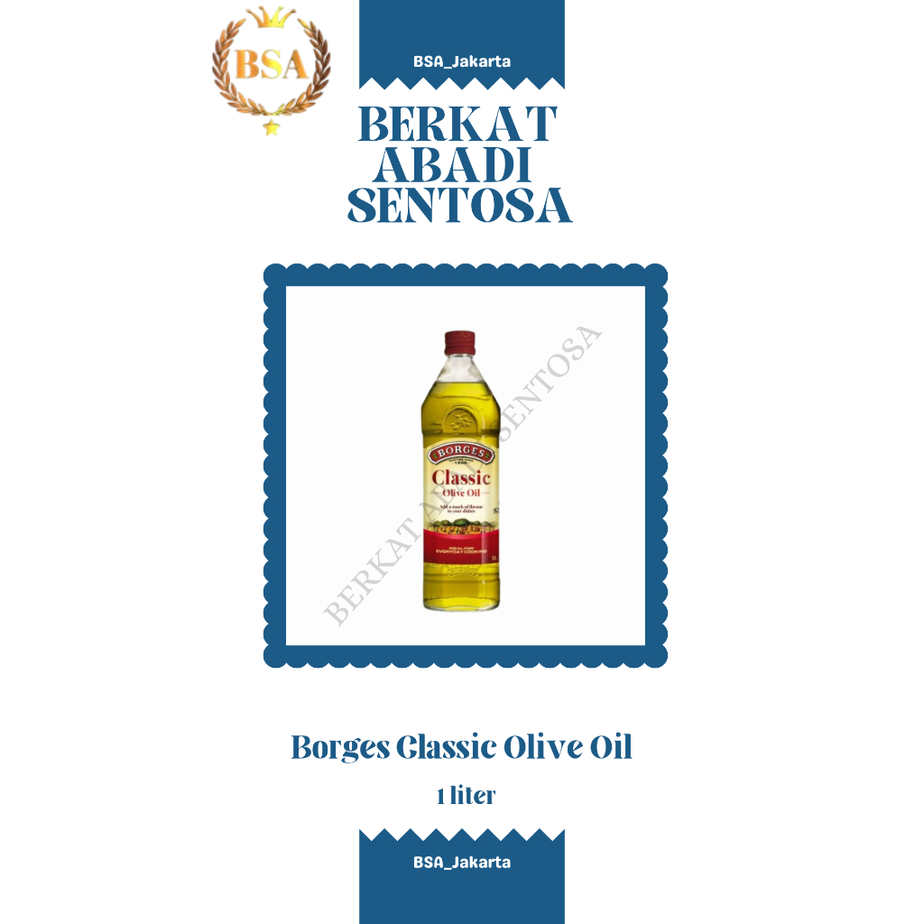 

Borges Classic Pure Olive Oil (1 ltr)