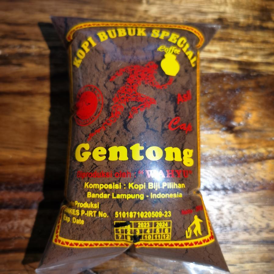

Kopi Bubuk Robusta Cap Gentong Coffee Isi 250 Gram Asli Lampung Murni 100% Coffee Bubuk Kopi Hitam