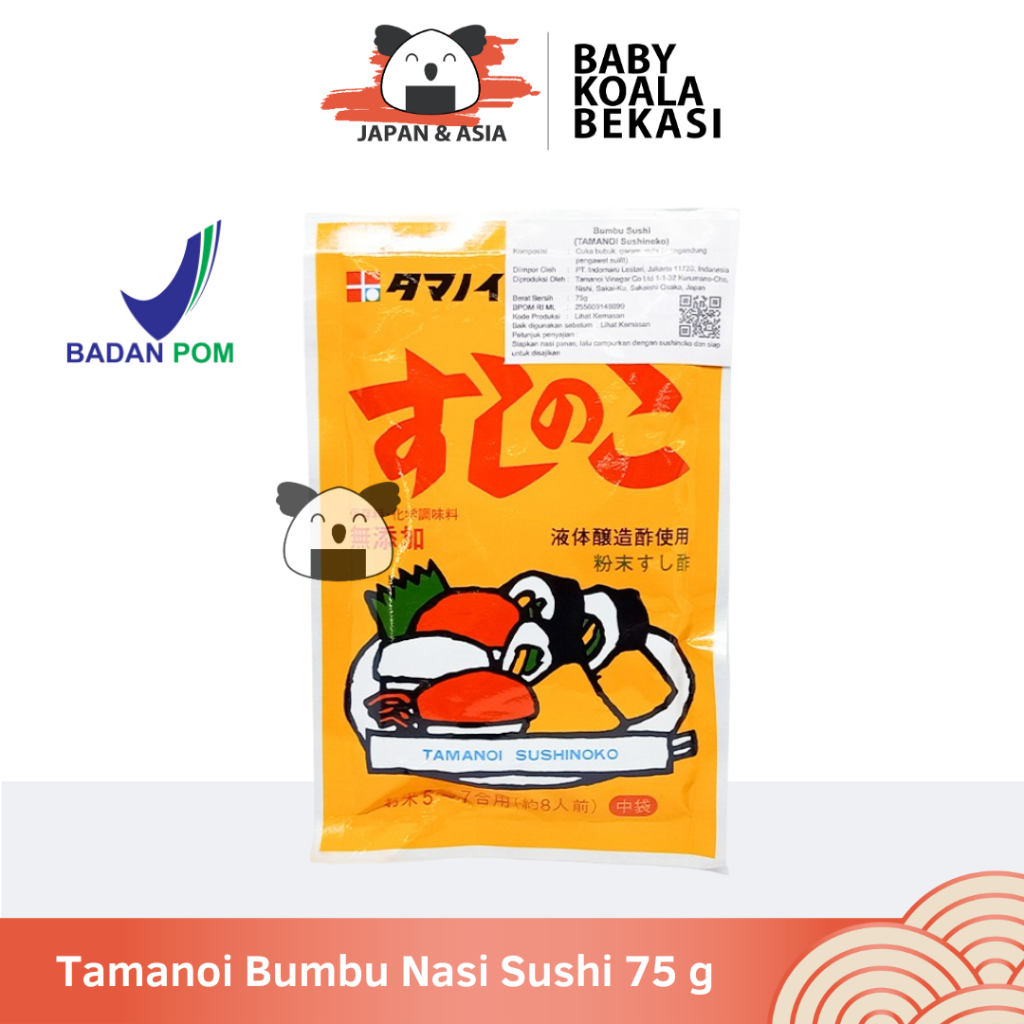 

TAMANOI Sushinoko Bumbu Nasi Sushi 75 g │ Seasoning Instan Import Sushi Rice Mix Powder -BKB