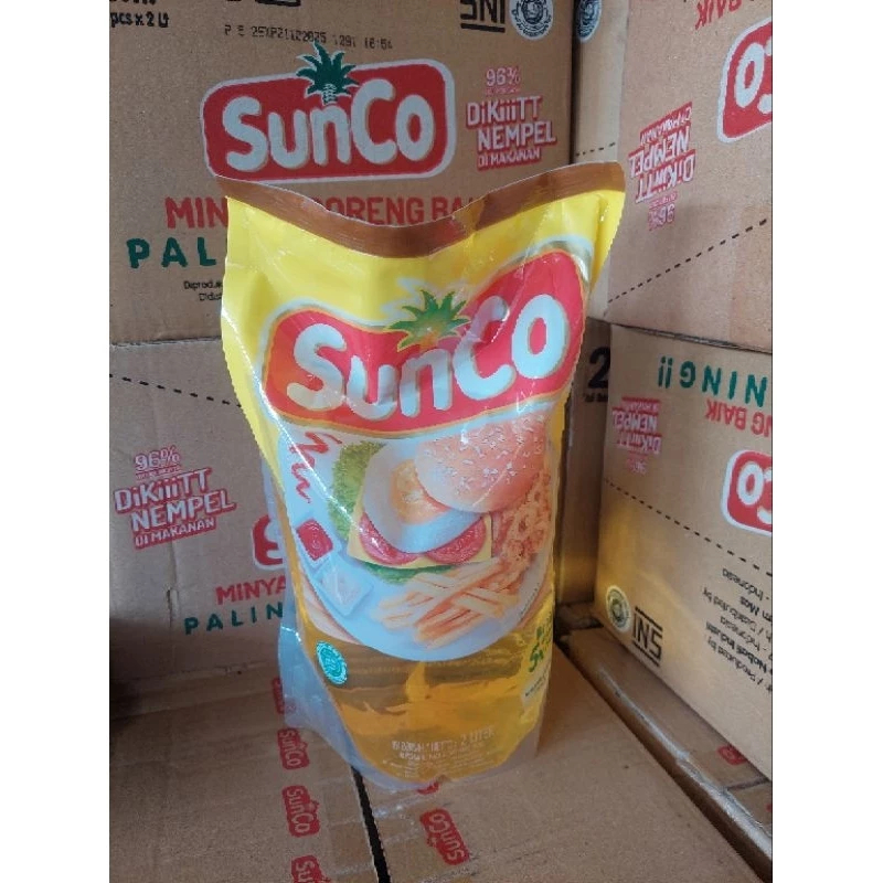 

SUNCO COOKING OIL REFILL 2 LITER - MINYAK GORENG
