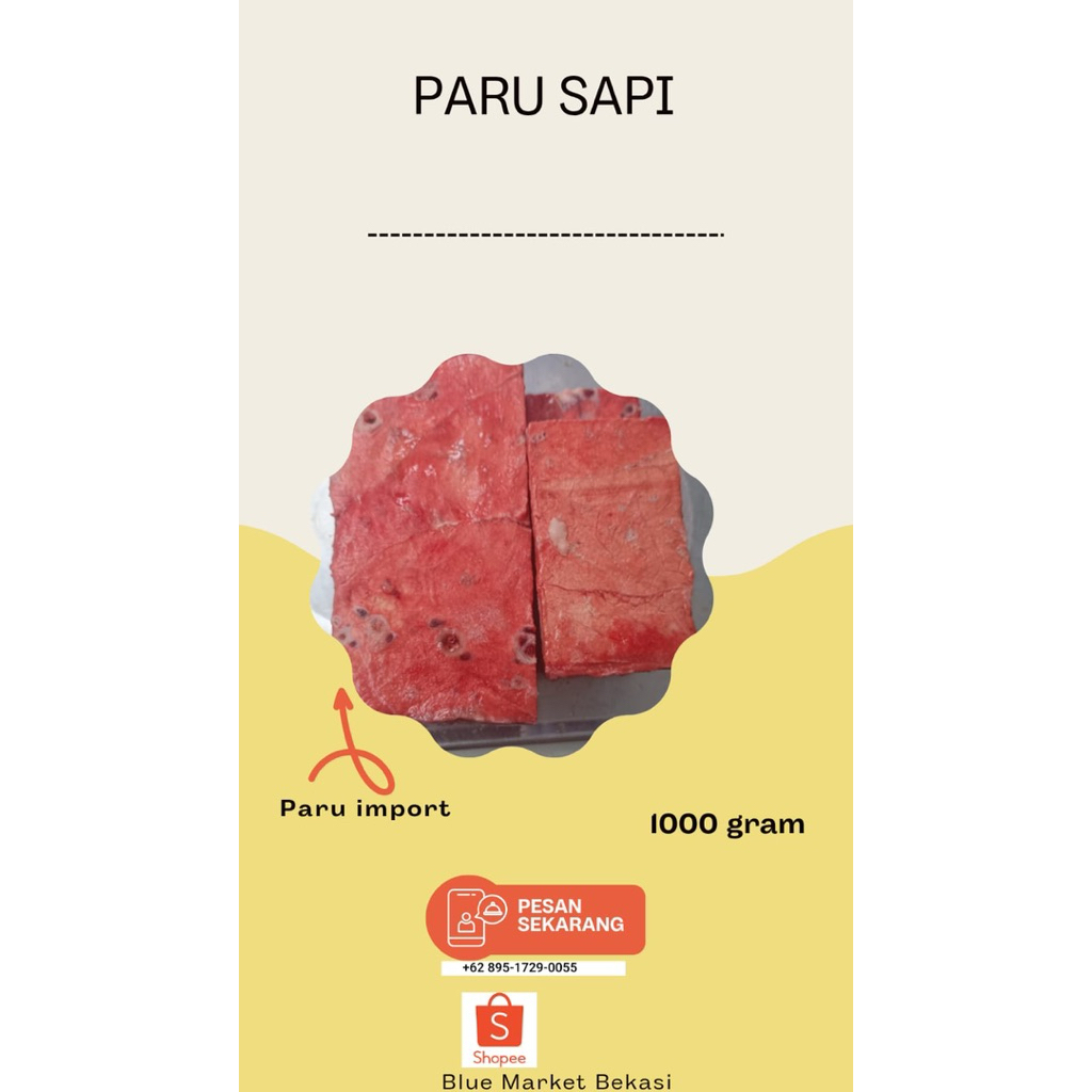 

Paru Sapi import 1kg