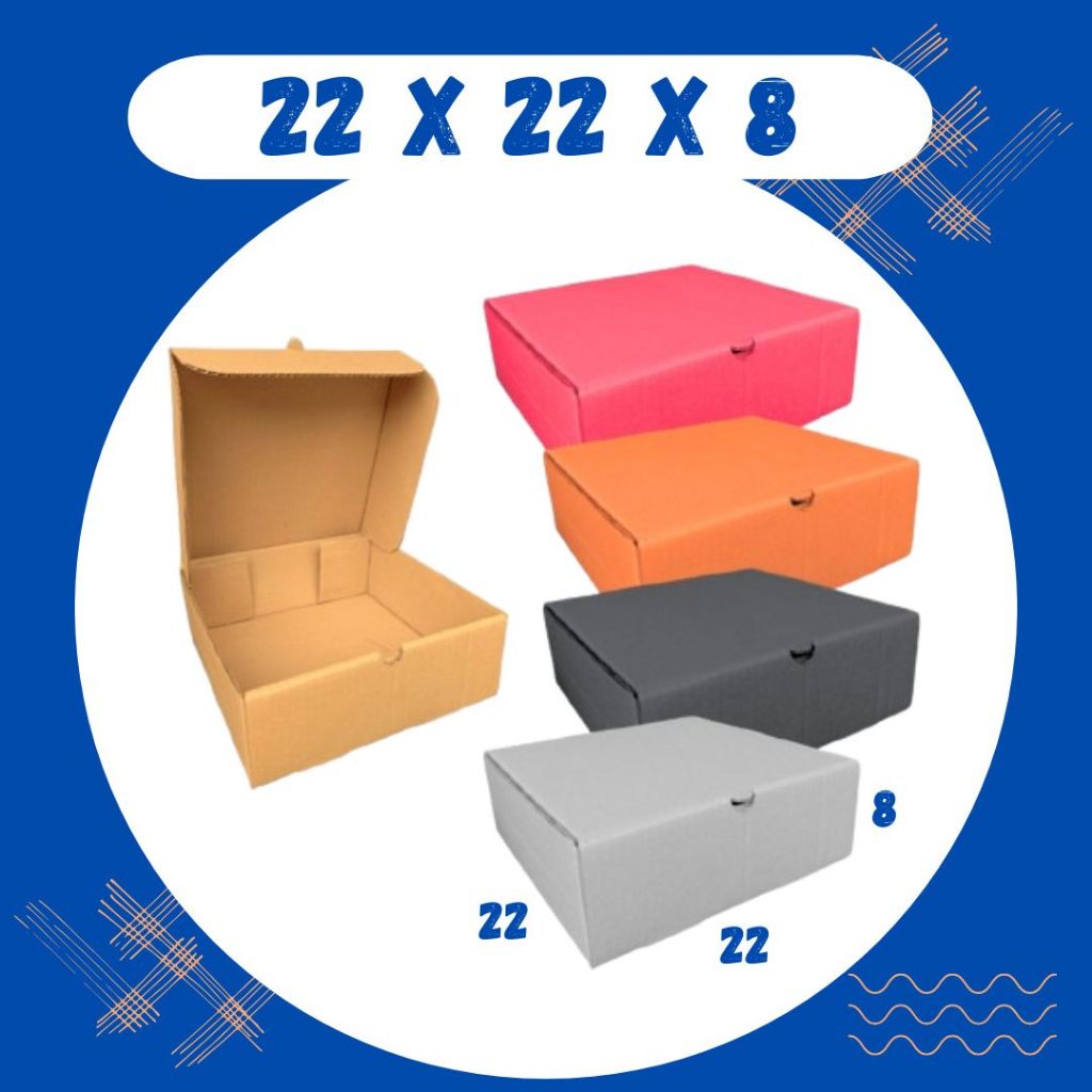

Box 22x22x8 LD Kardus 22x22x8 LD Dus Hampers 22x22x8 LD Kotak Packing Pizza Handuk malang Grosir