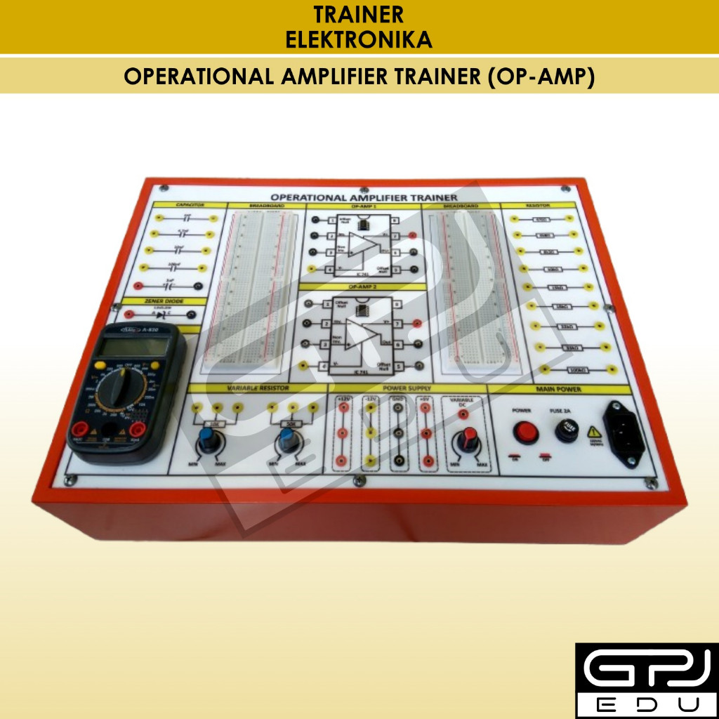 OPERATION AMPLIFIER TRAINER (OP-AMP) TRAINER OP-AMP - BOX