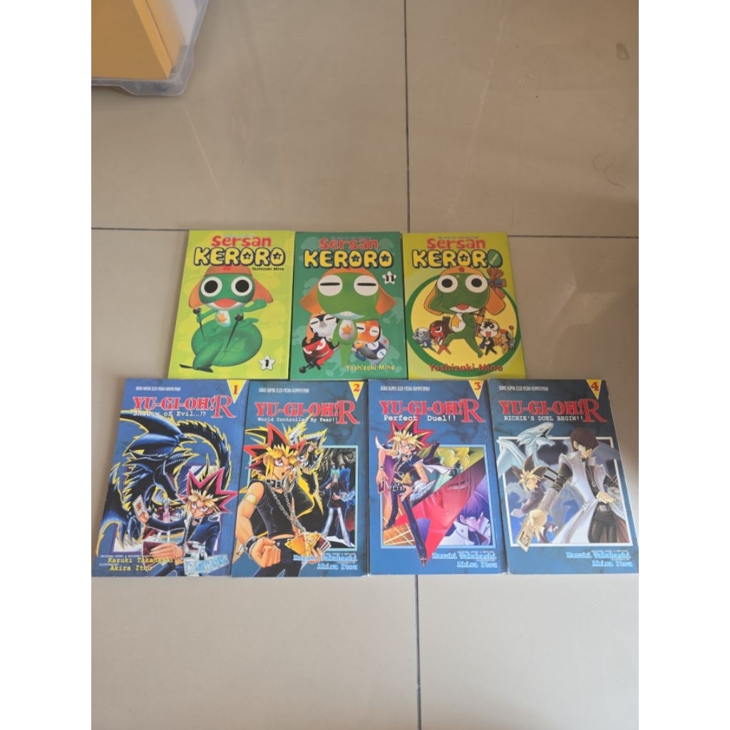Komik Sersan Keroro & Yugioh