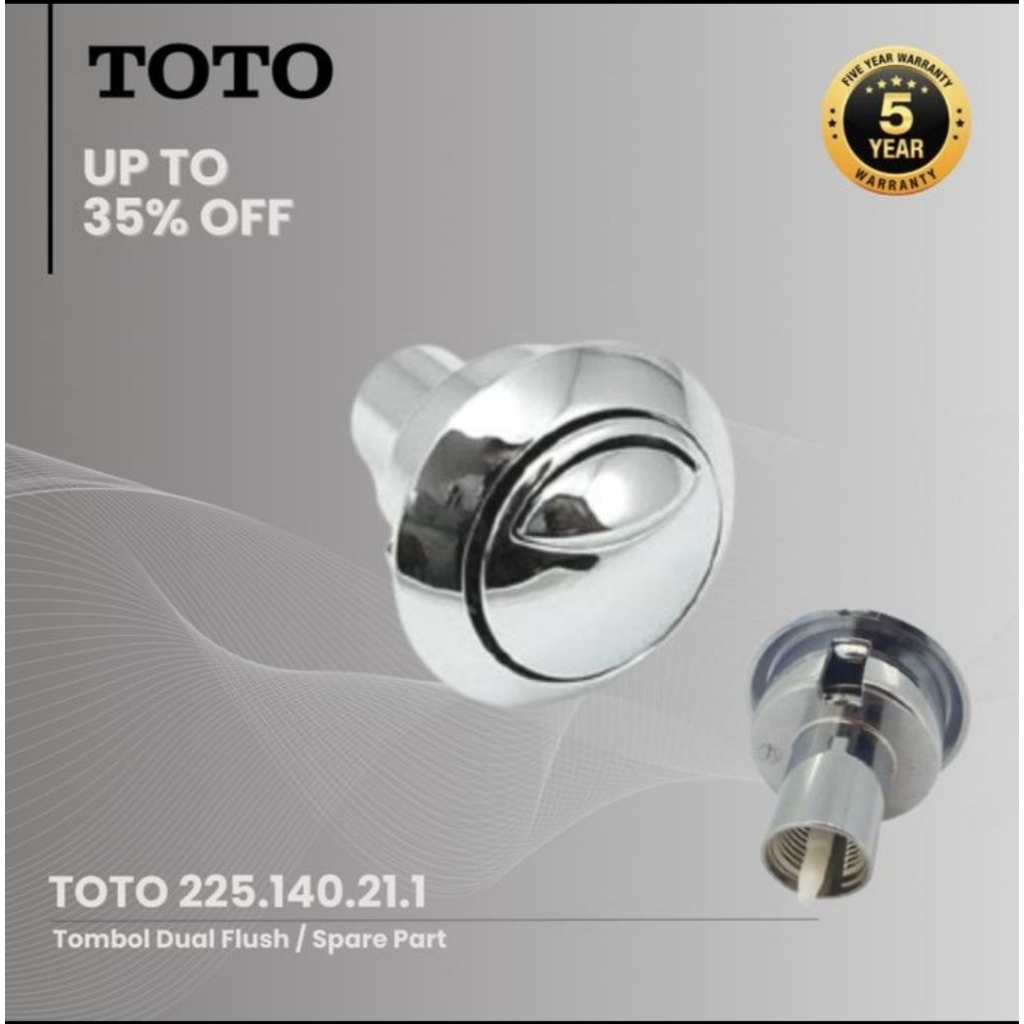 Tombol Closet Duduk Toto / Tombol Flush Closet Toto