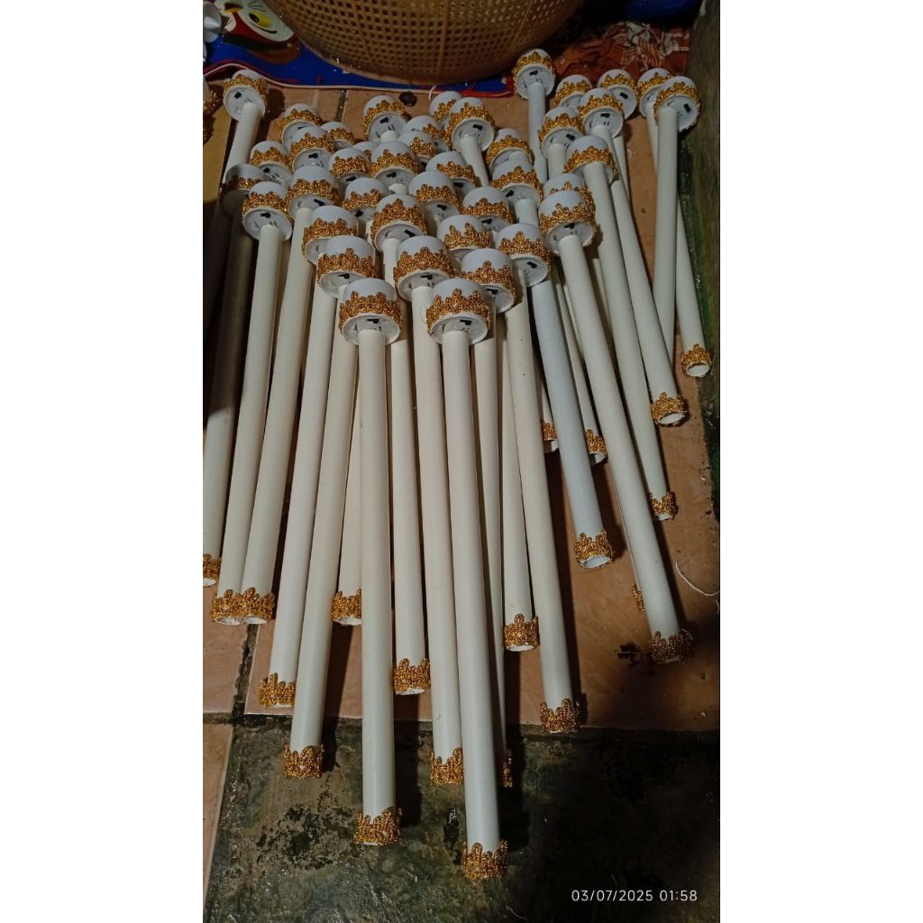 obor elektrik LED/obor pawai/obor takbir