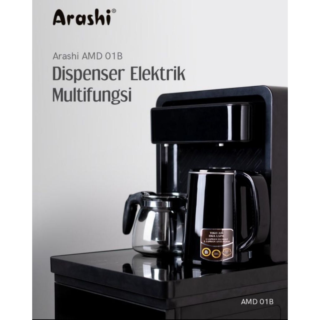 Dispenser Galon Bawah Arashi AMD 01 B / dispenser arashi amd 01b