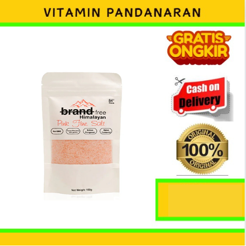

Garam Himalaya Brandfree Garam Halus 100 gram Pink Fine Himalayan Salt