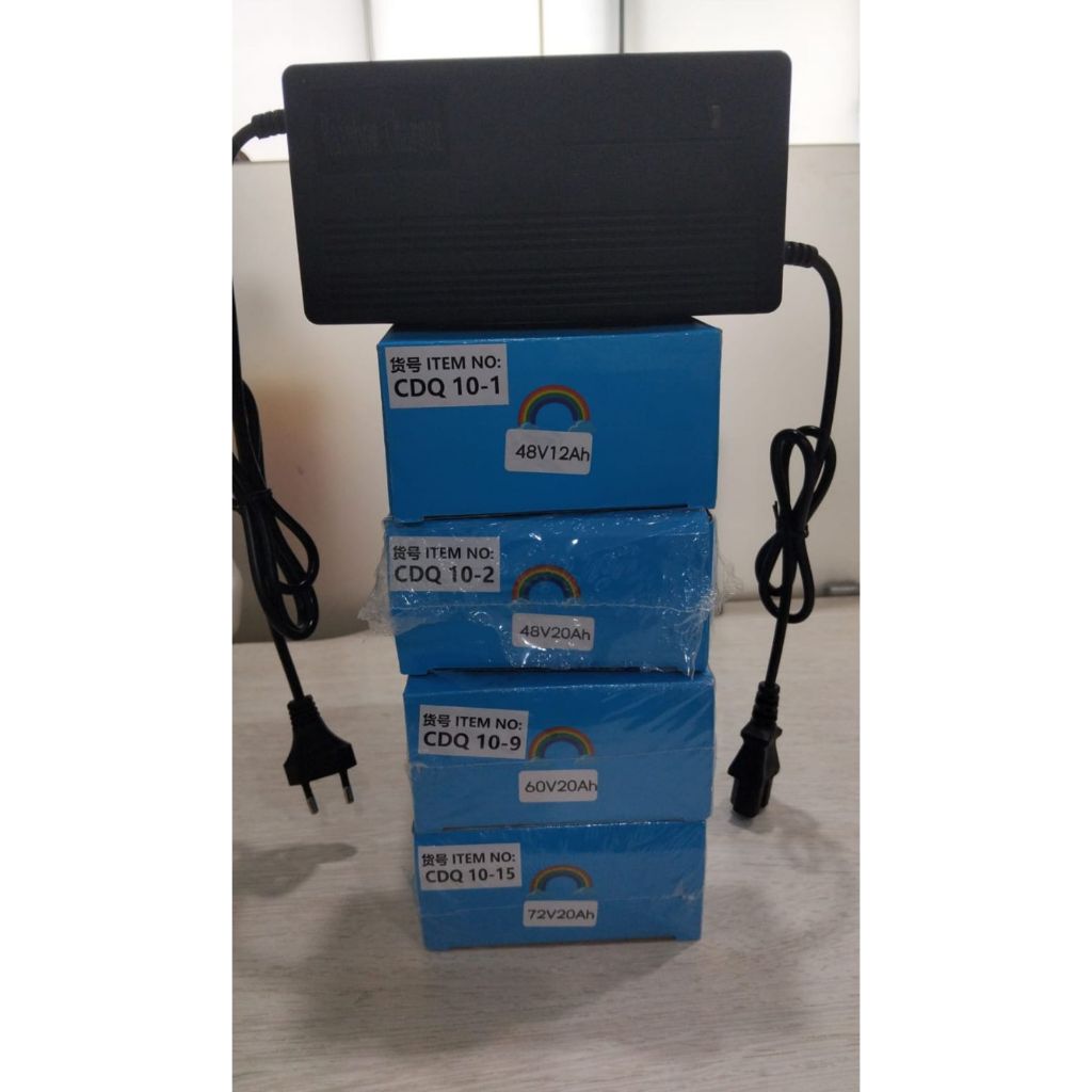 Buttercupple Universal Charger Sepeda Listrik 48V12Ah Charger Motor Listrik 60V 20Ah , 72V 20Ah