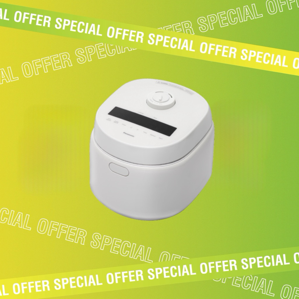 PANASONIC SR-DK184 Digital Rice Cooker 1.8L White