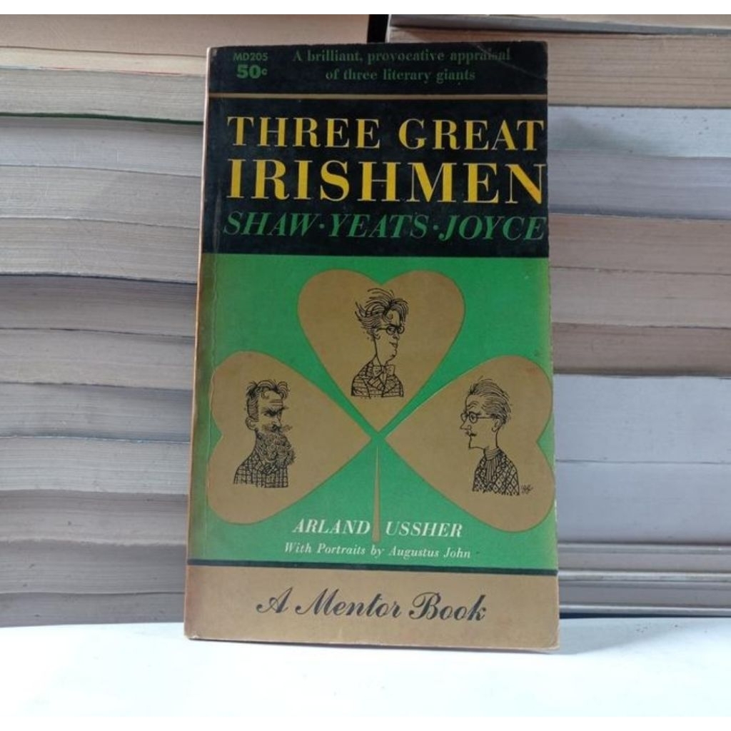 A MENTOR BOOK - THREE GREAT IRISHMEN - SHAW YEATS JOYCE
