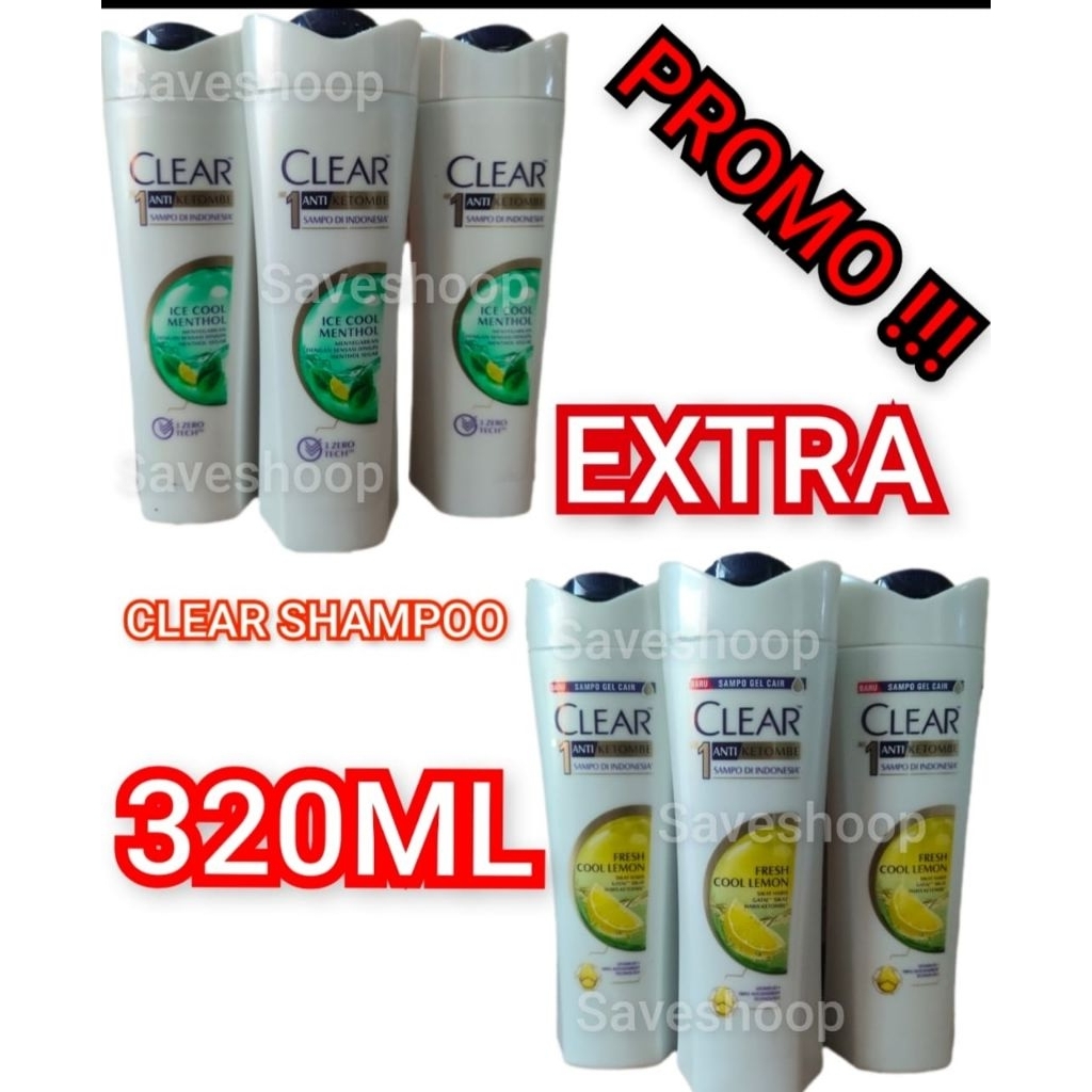 Clear shampoo 320ml