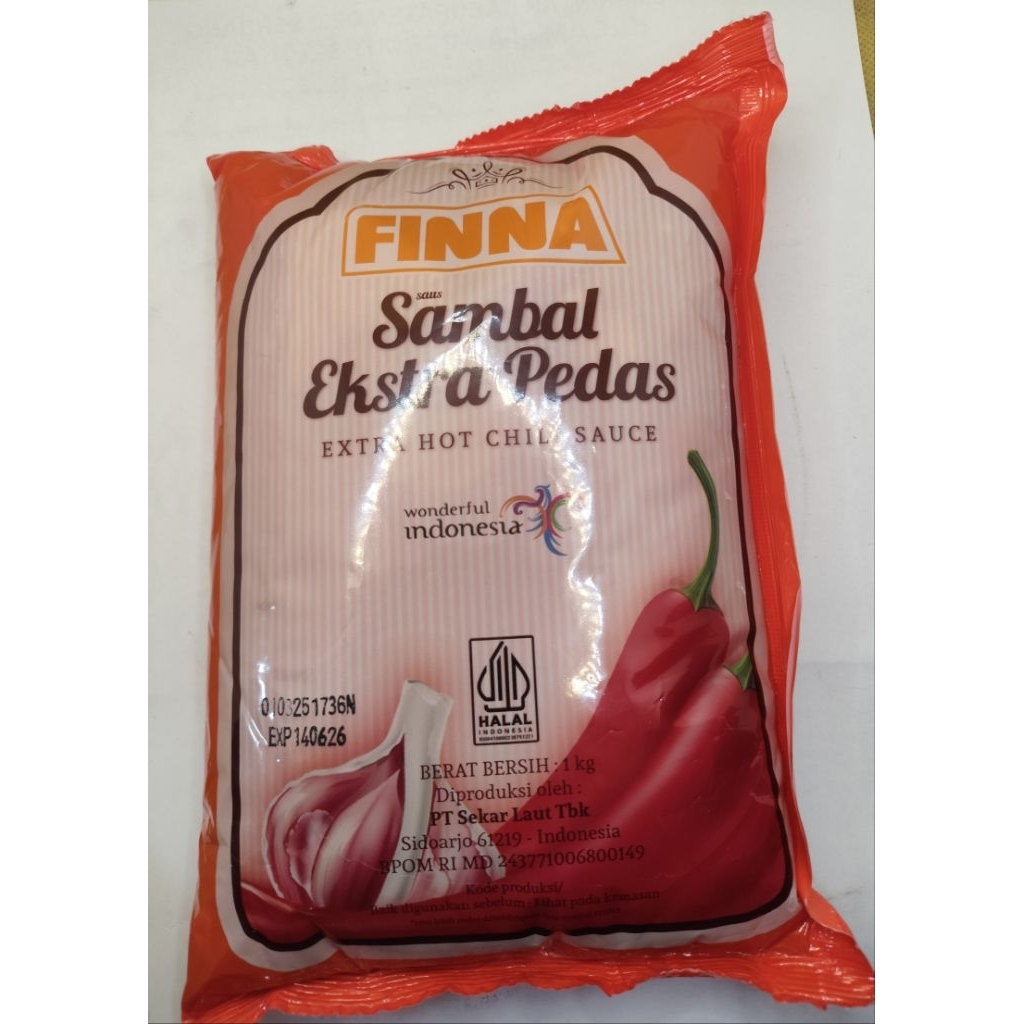 

FINNA SAMBAL EXTRA PEDAS 1KG