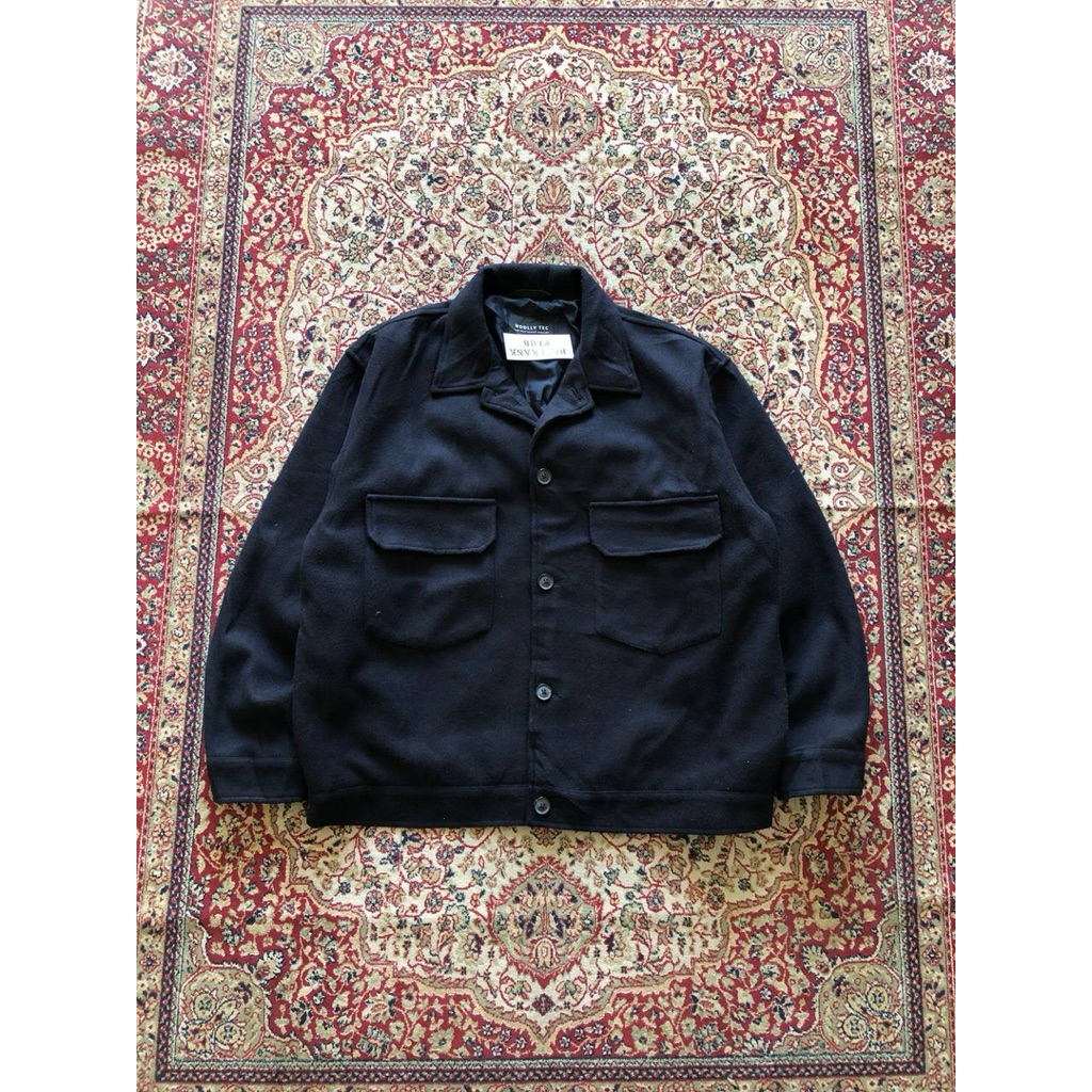 Global work wool work jacket Vintage Work jacket Casual wool work jacket G017