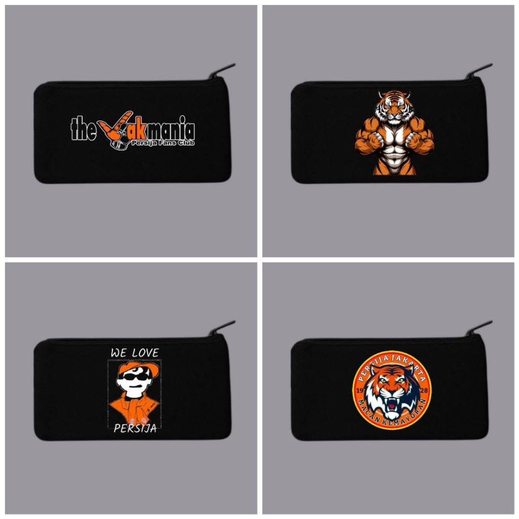 

Tempat pensil club persija jakarta/Tepak kanvas premium/Tempat alat tulis/Tempat kosmetik/Tempah hp/Tempat dokumen kartu/Pouch pen case