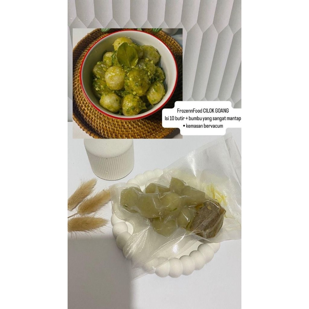 

Cilok goang // Frozen food cilok // Frozen food halal