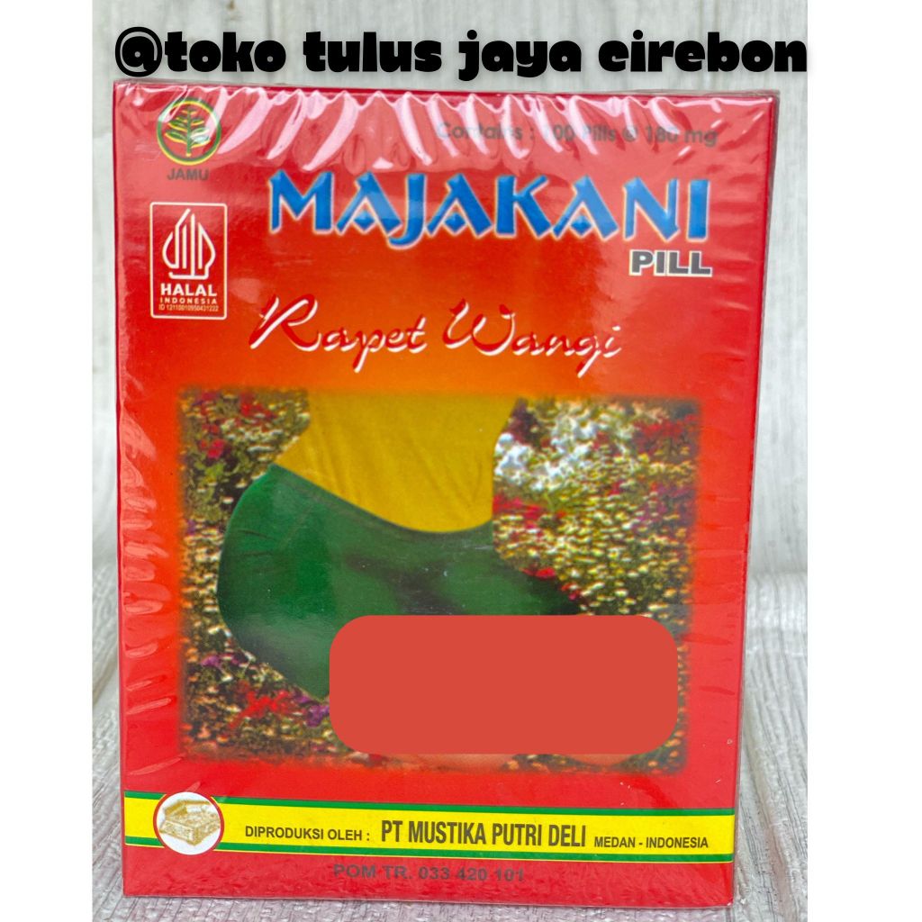 MAJAKANI ( JAMU ) RAPET WANGI MUSTIKA PUTRI DELI serbuk