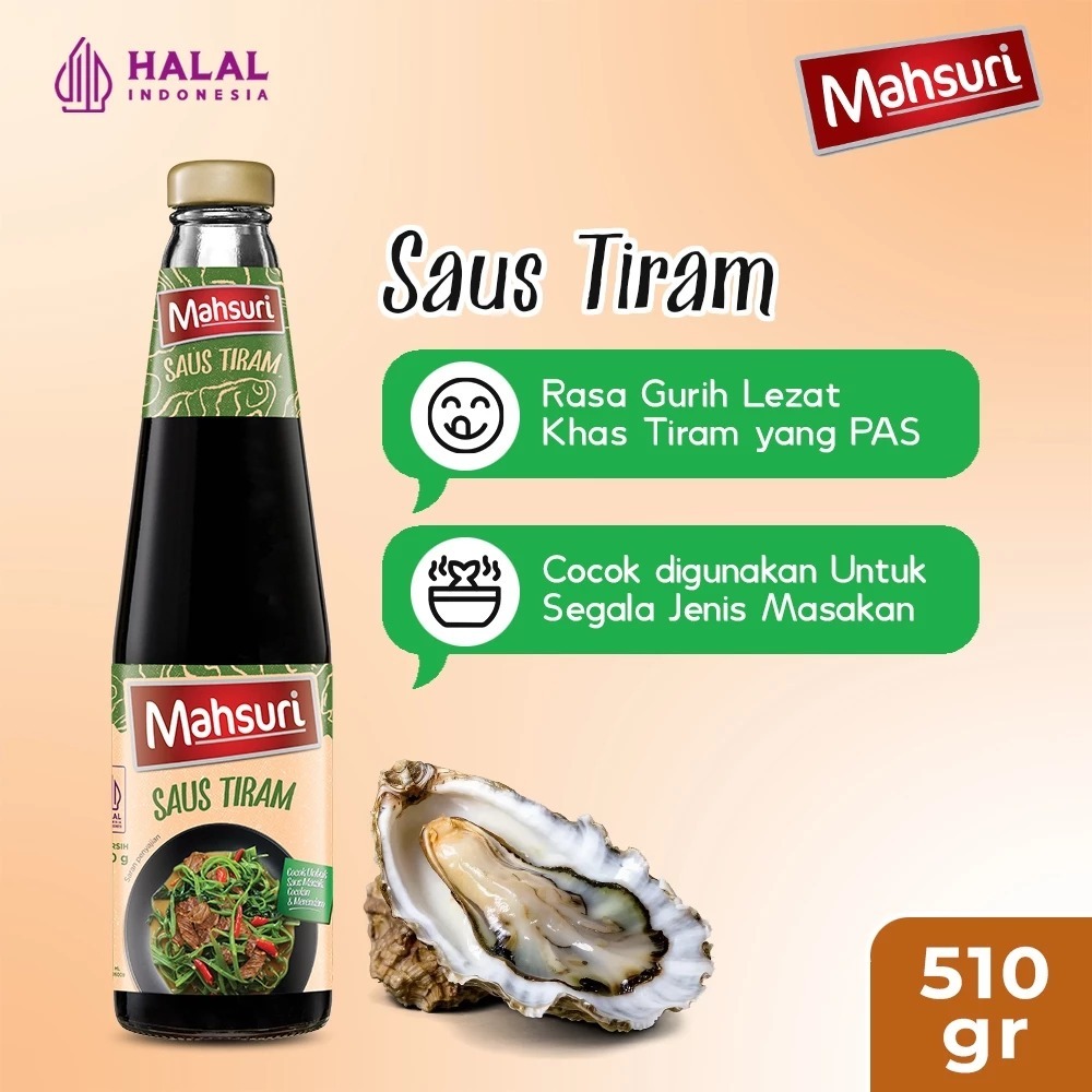 

Mahsuri Oyster Sauce 510ml - Saus Tiram