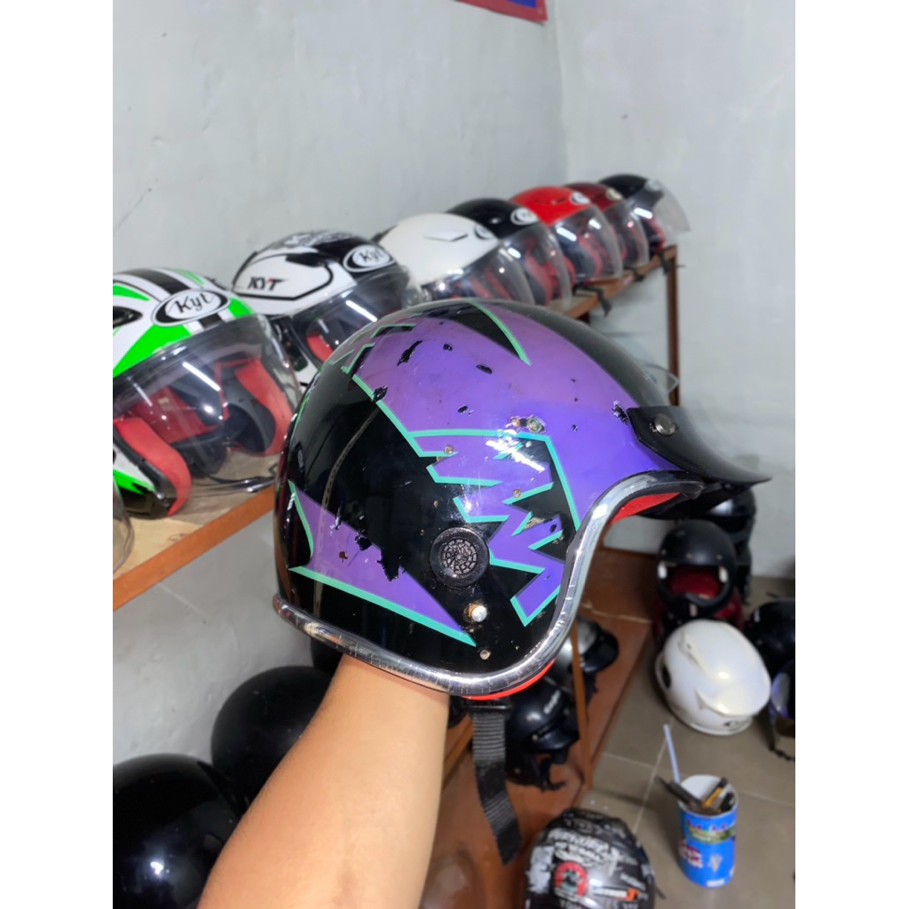 helm Yamaha RX king