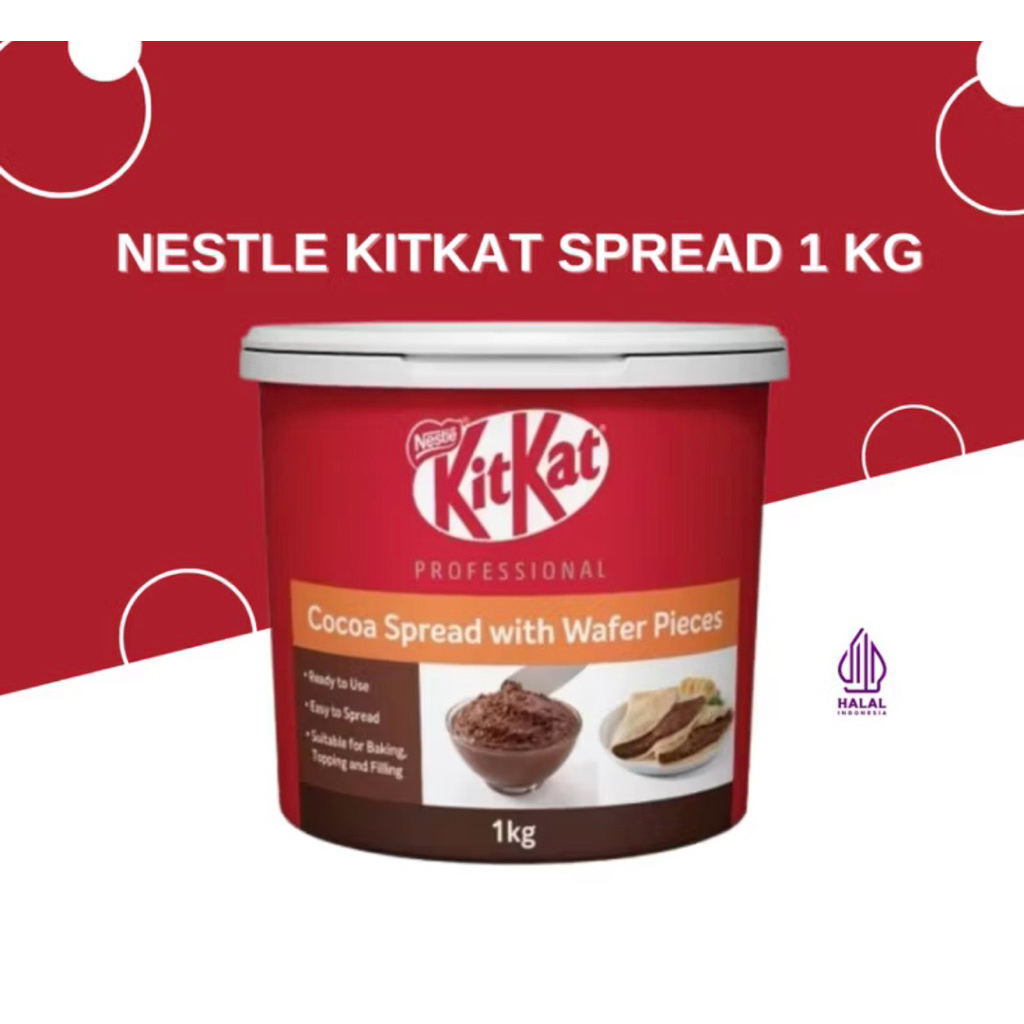 

【BEST SELLER】NESTLE SELAI COKLAT KITKAT SPREAD 1 KG