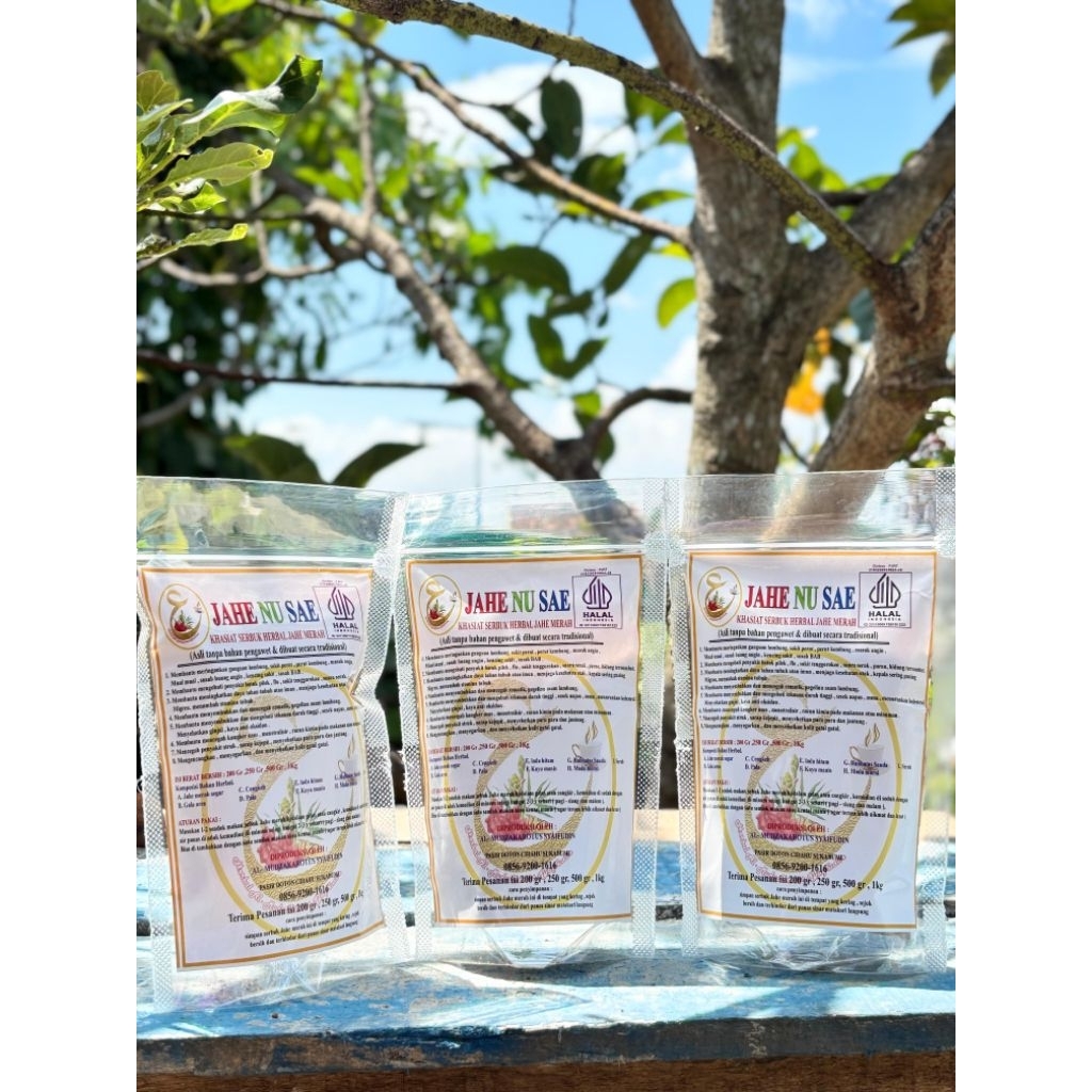 

Serbuk Herbal Jahe Nu sae