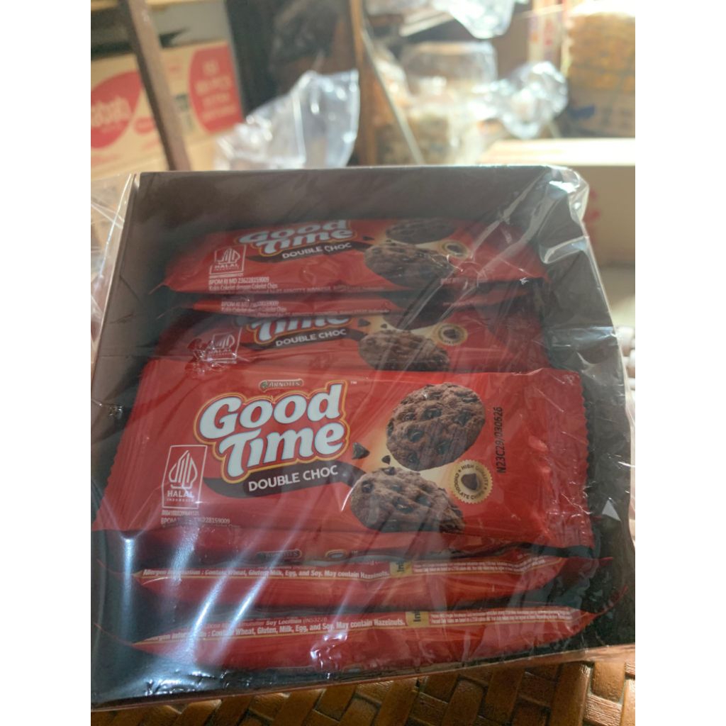 

GOOD TIME SERIBU | GOOD TIME DOUBLE CHOC | KUKIS COKELAT DENGAN COKELAT CHIPS