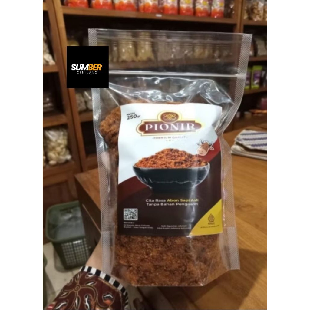 

abon sapi pionir 250 gram