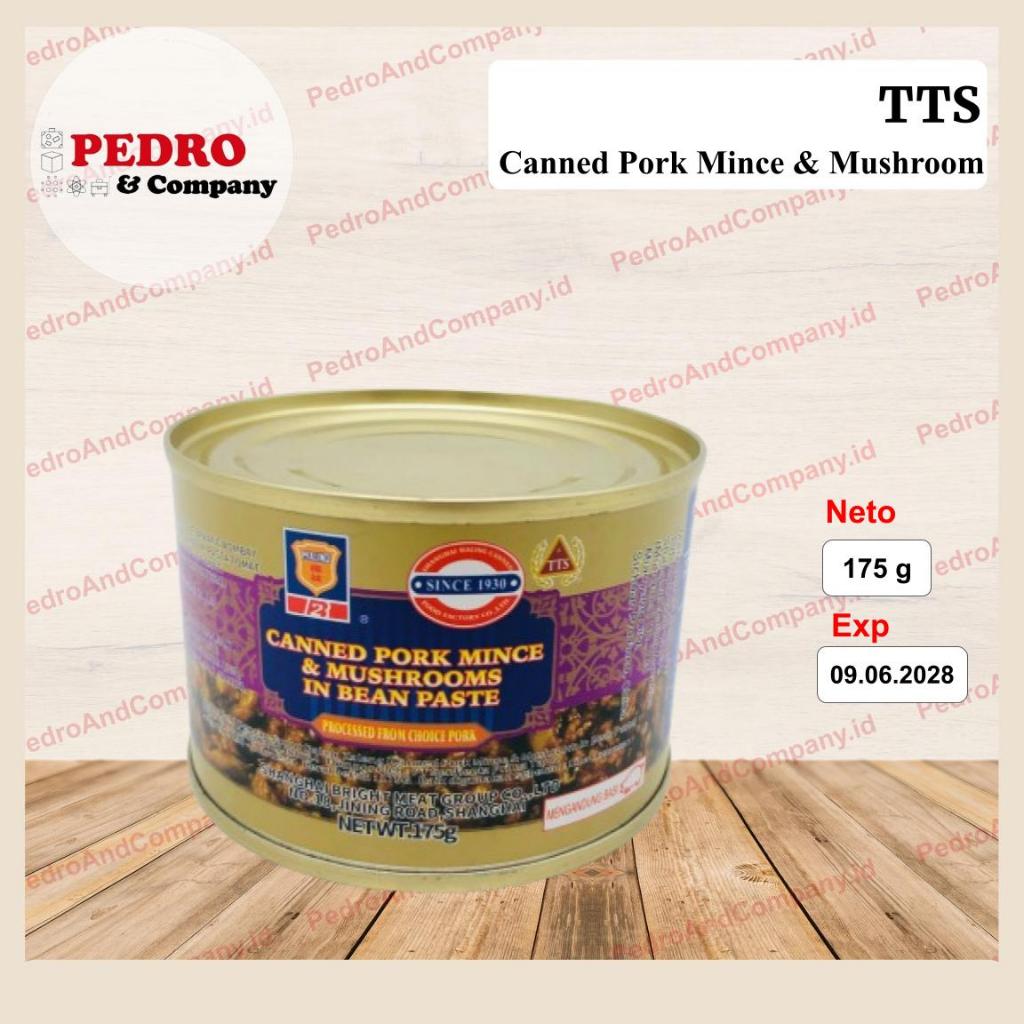 

B2 Canned Pork Mince Mushroom in bean paste 175 gram daging kaleng babi