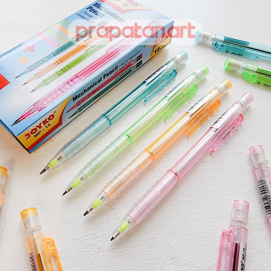 

Joyko MP-15 Mechanical Pencil 0.5mm | Pensil Mekanik